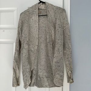 Open front sweater